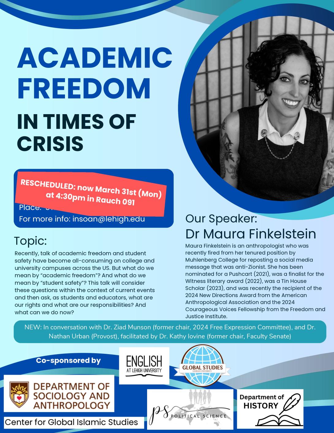 Academic Freedom Lecture